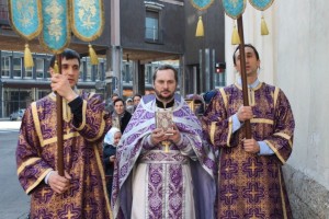 Богослужение в Неделю Торжества Православия на Свято-Амвросиевском приходе